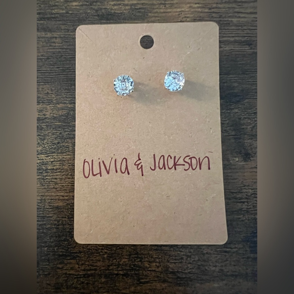 Sparkling Stud Earrings